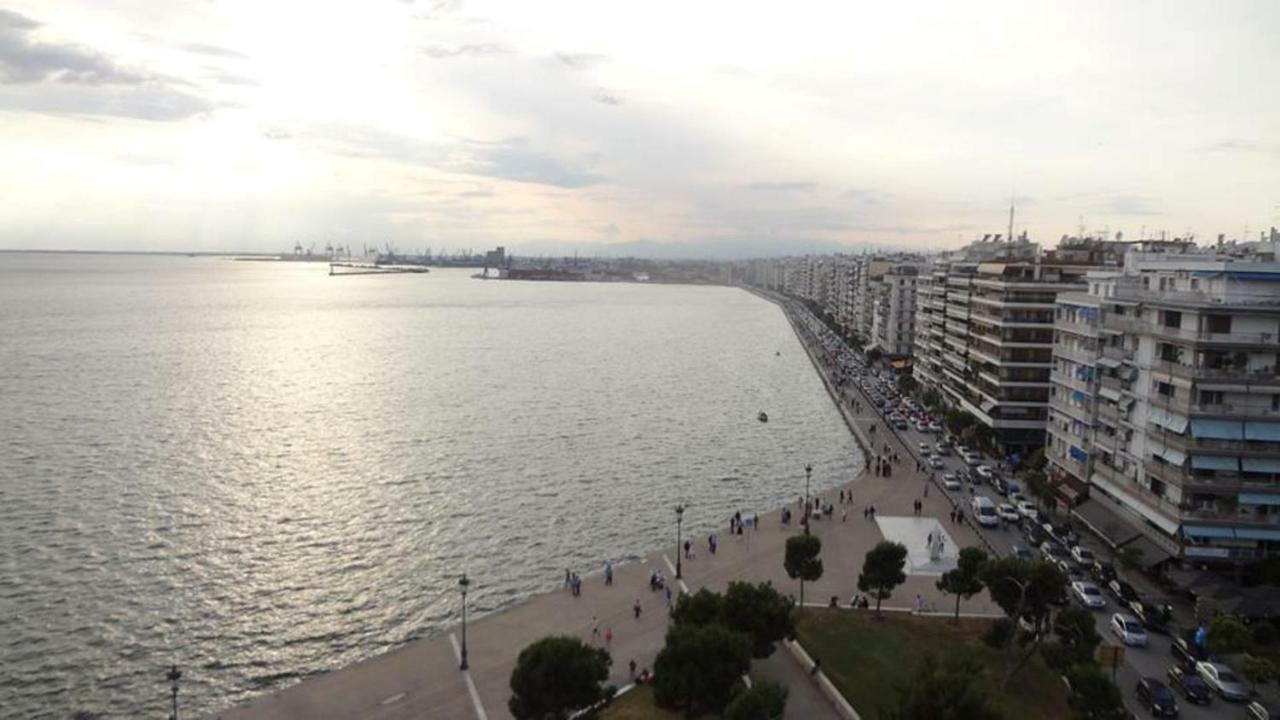 Infinity Sea View Apartment Saloniki Zewnętrze zdjęcie